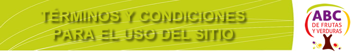 T&eacute;rminos y condiciones de uso del sitio